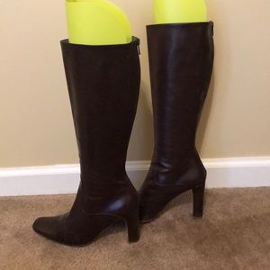 Jill Sander Tall Leather Boots
